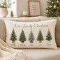 Our family Christmas tree cushion